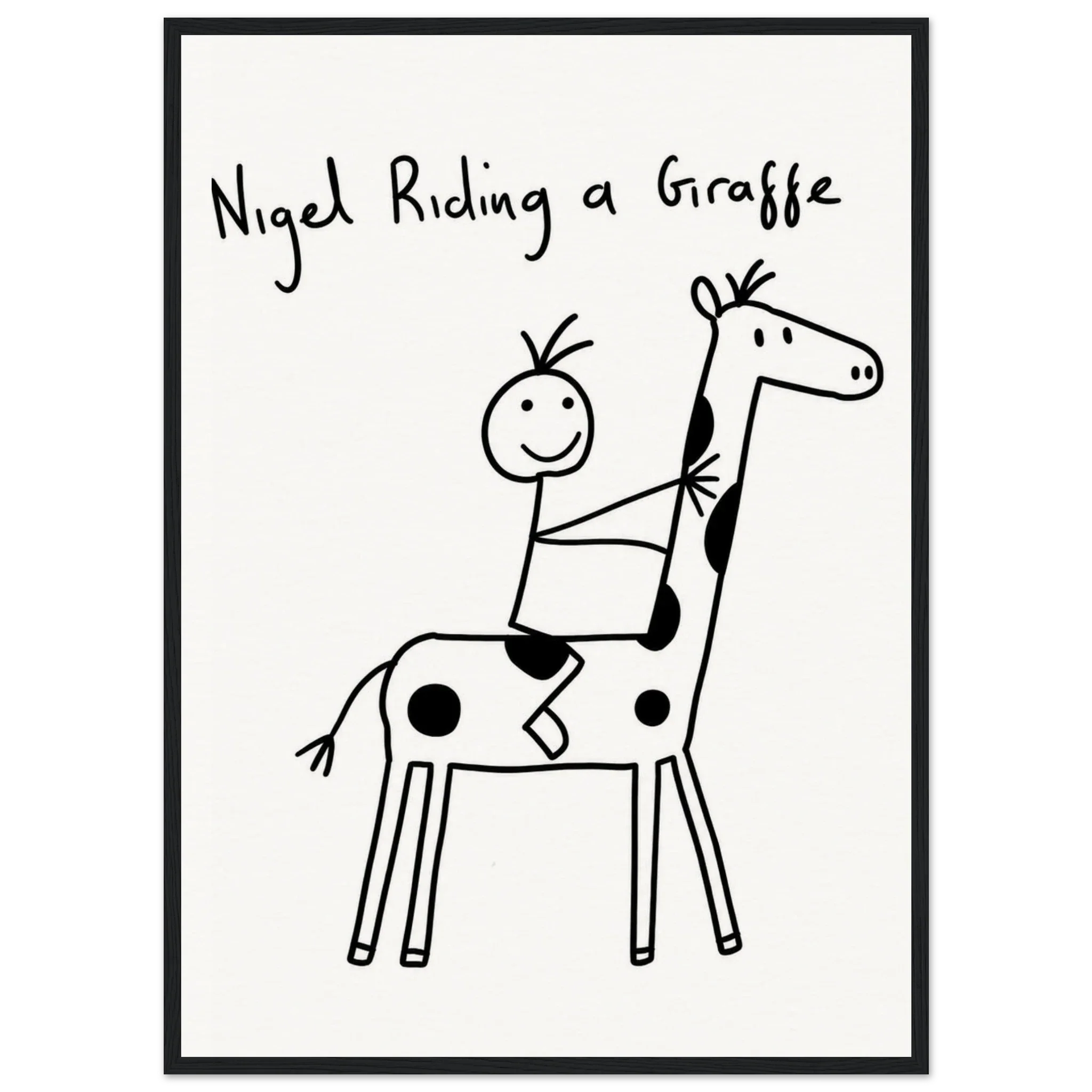 The Nigel Riding a Giraffe Collection
