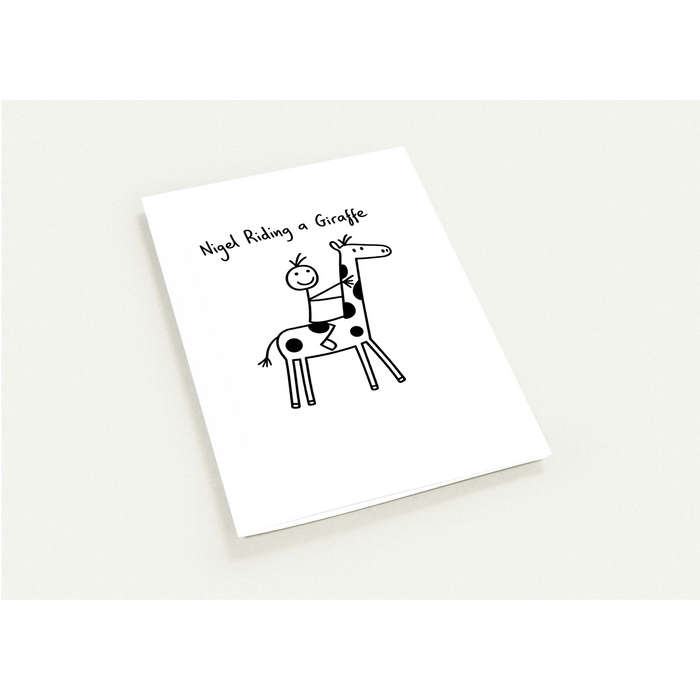 Nigel Riding a Giraffe — 10-Card Pack