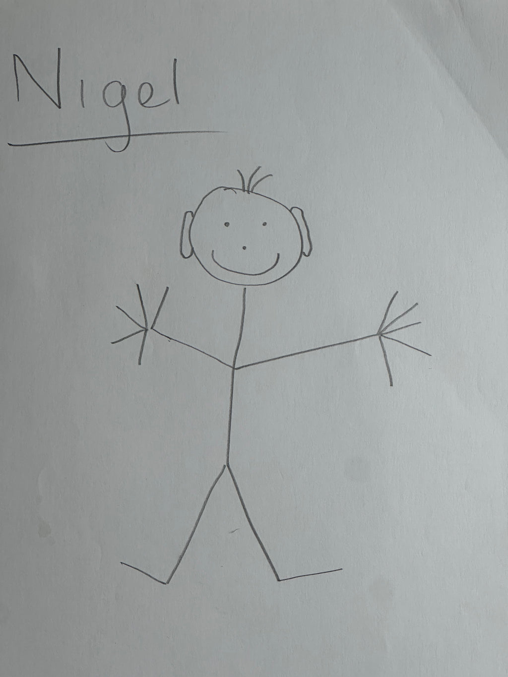 Nigel - Original Pencil Drawing, 1 of 1