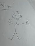 Nigel - Original Pencil Drawing, 1 of 1