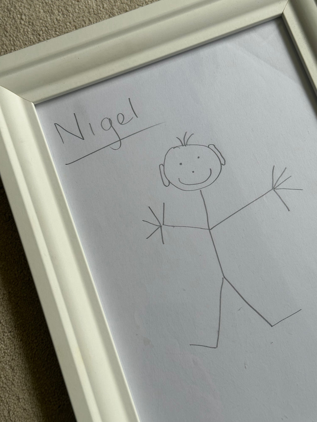 Nigel - Original Pencil Drawing, 1 of 1